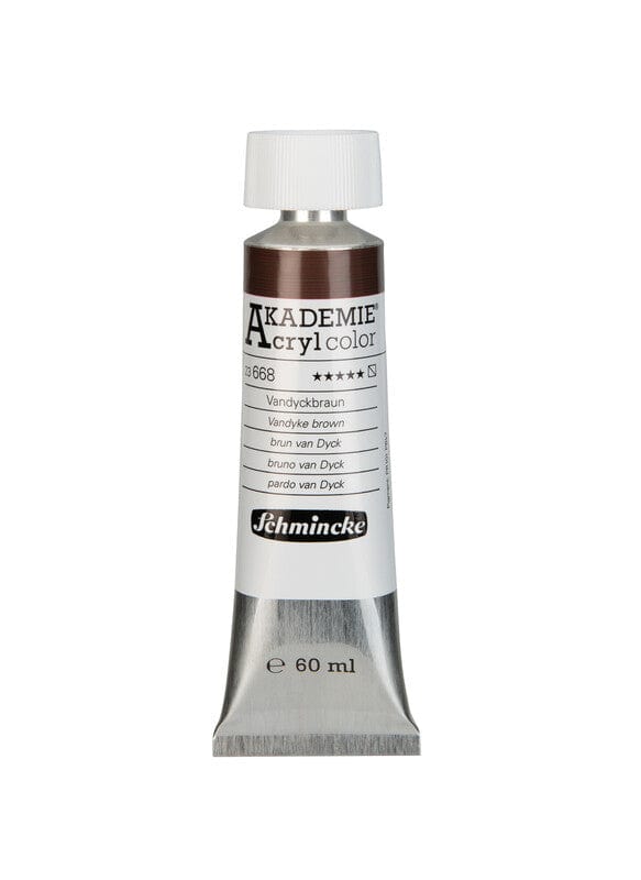Schmincke Akademie Akryl 60ml Vandyke Brown