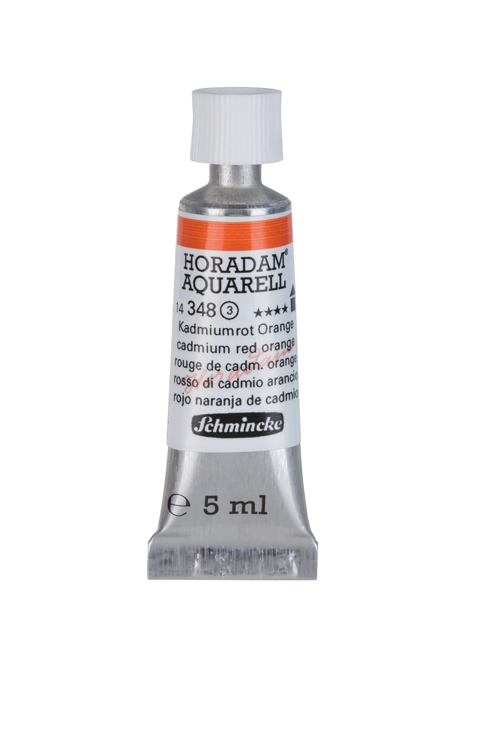 Schmincke Akvarelmaling 5ml Cadmium Red Orange