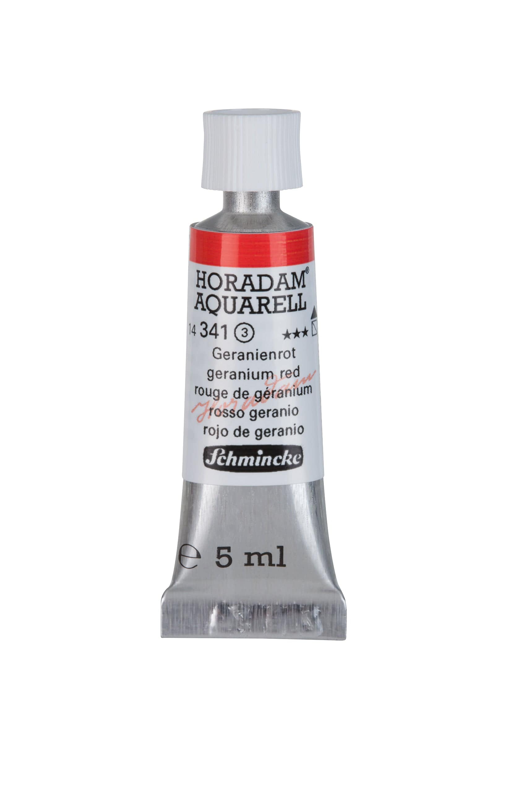 Schmincke Akvarelmaling 5ml Geranium Red