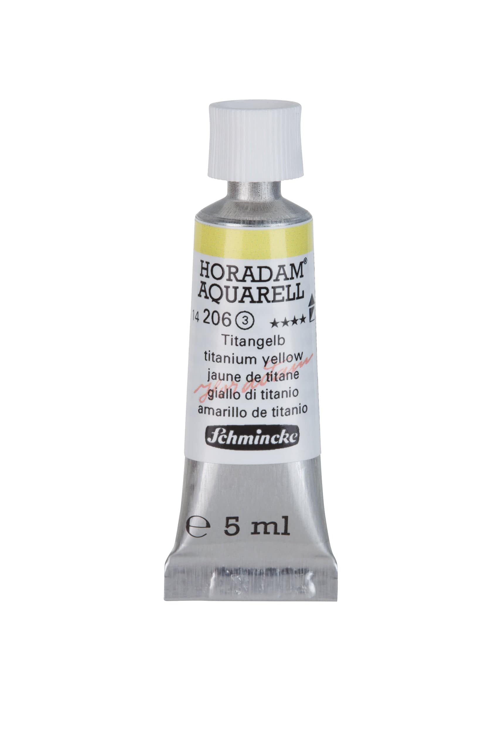 Schmincke Akvarelmaling 5ml Titanium Yellow
