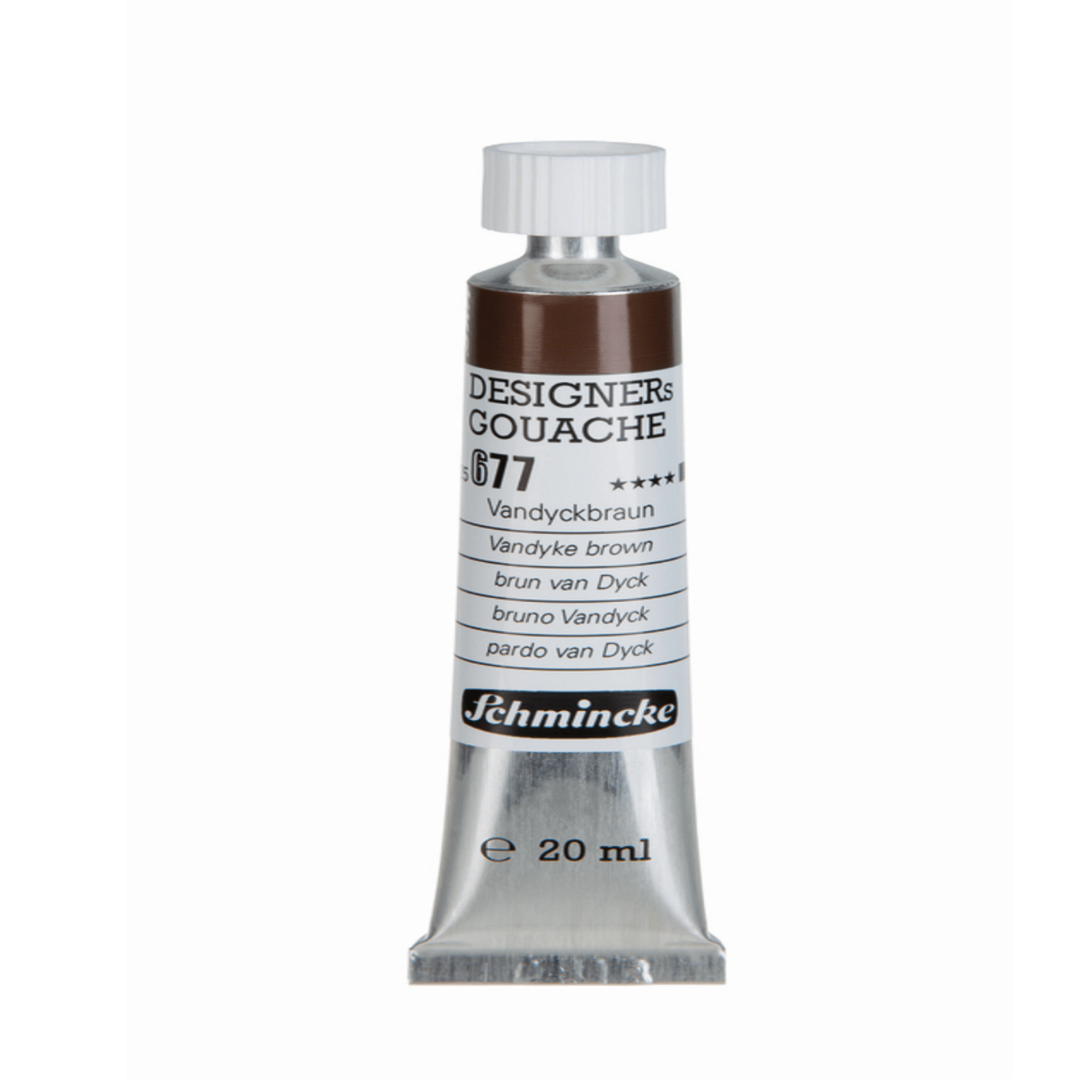 Schmincke Designer gouache 20ml Vandyke Brown