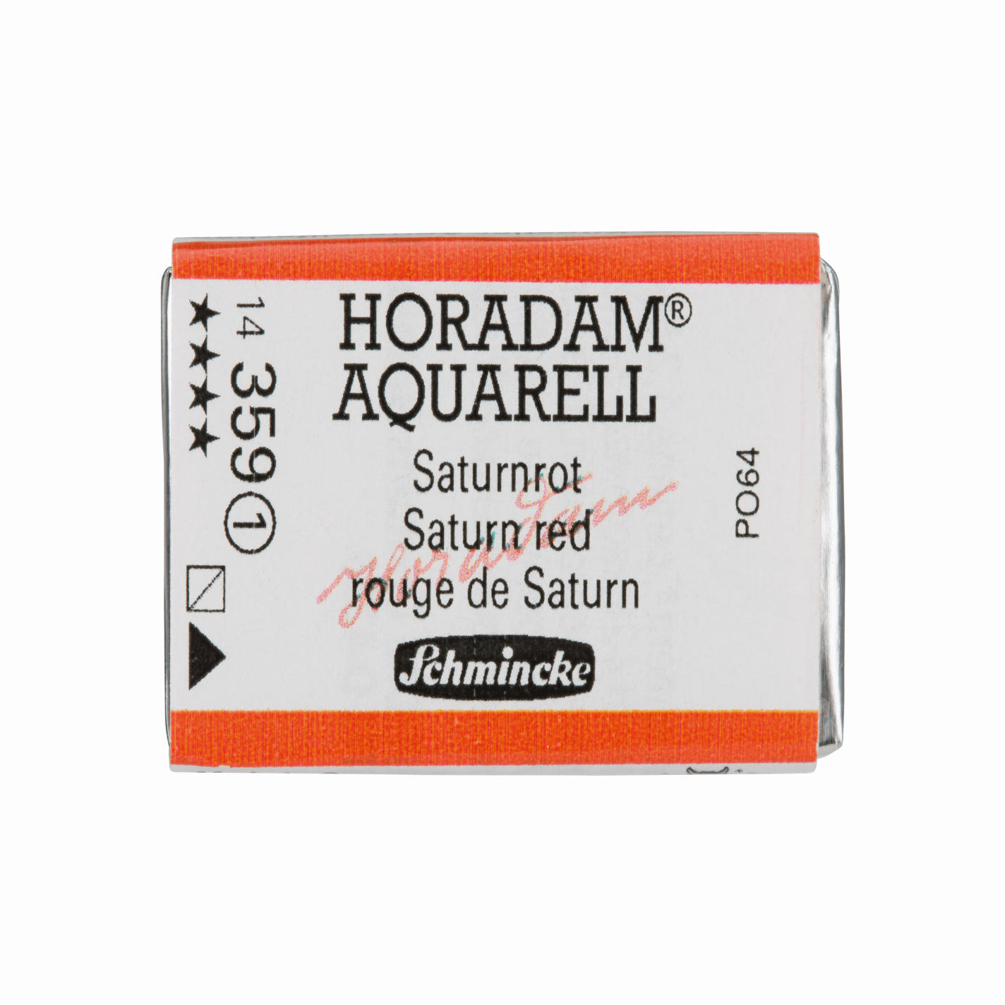 Schmincke Horadam Aquarell pans 1/1 pan Saturn Red
