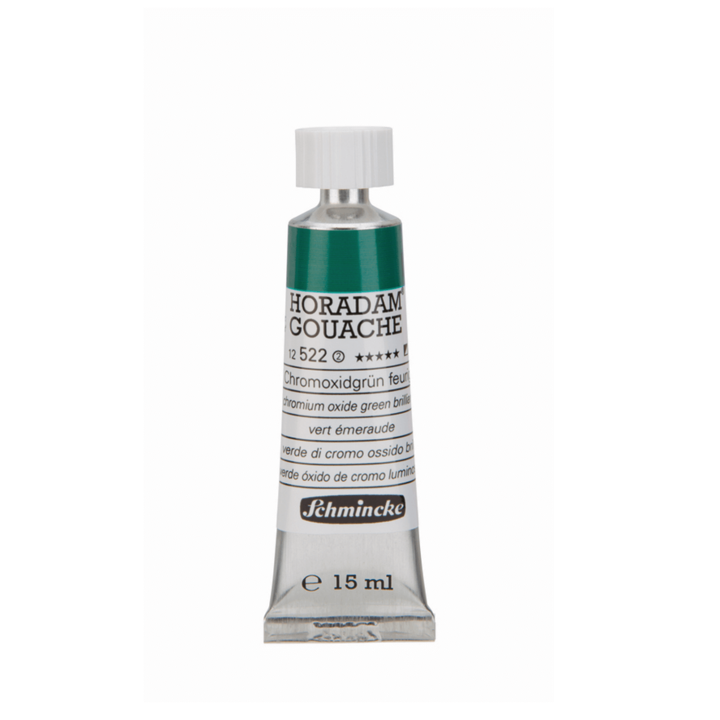 Schmincke Horadam Gouache 15ml Chromium Oxide Green Brill