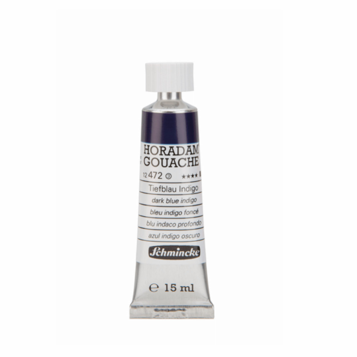 Schmincke Horadam Gouache 15ml Dark Blue Indigo
