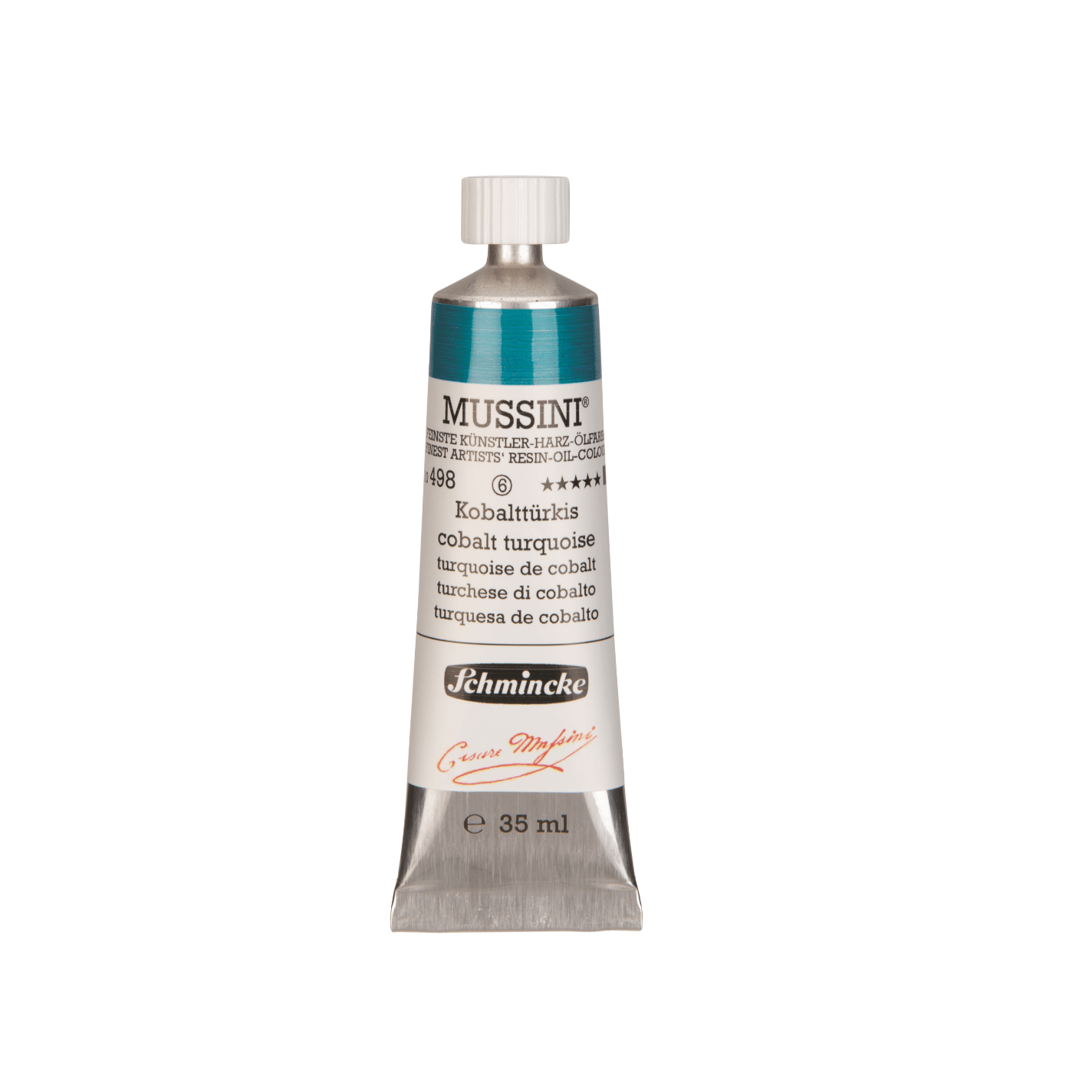 Schmincke Mussini 35ml Cobalt Turquoise