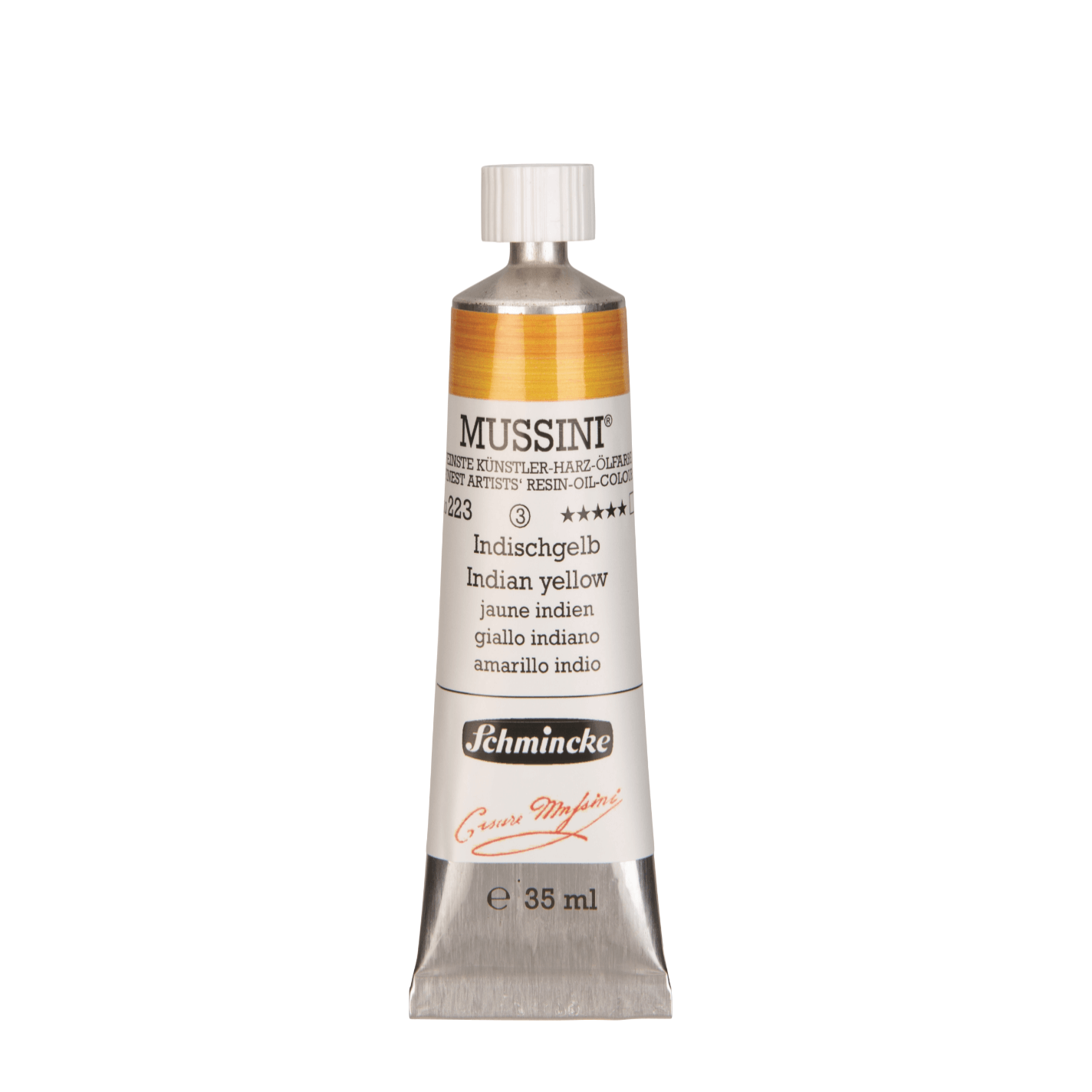 Schmincke Mussini 35ml Indian yellow