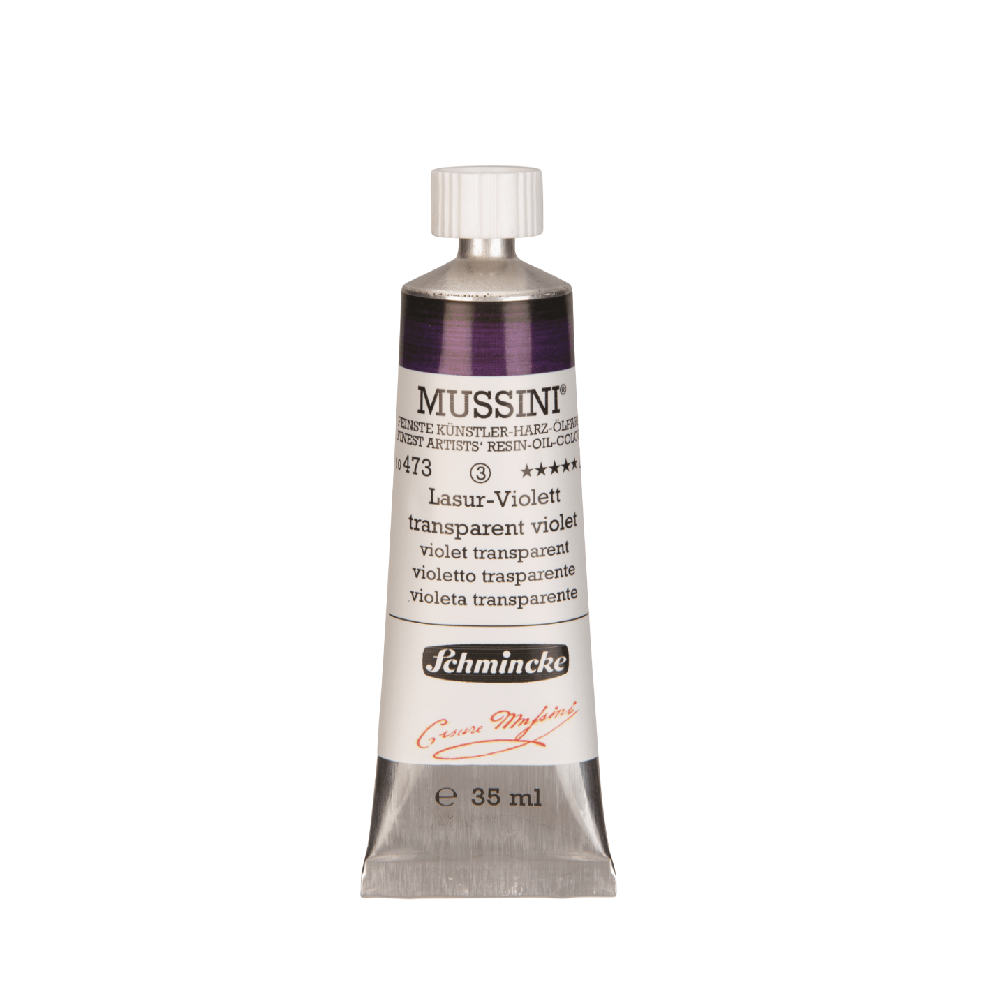 Schmincke Mussini 35ml Transparent Violet