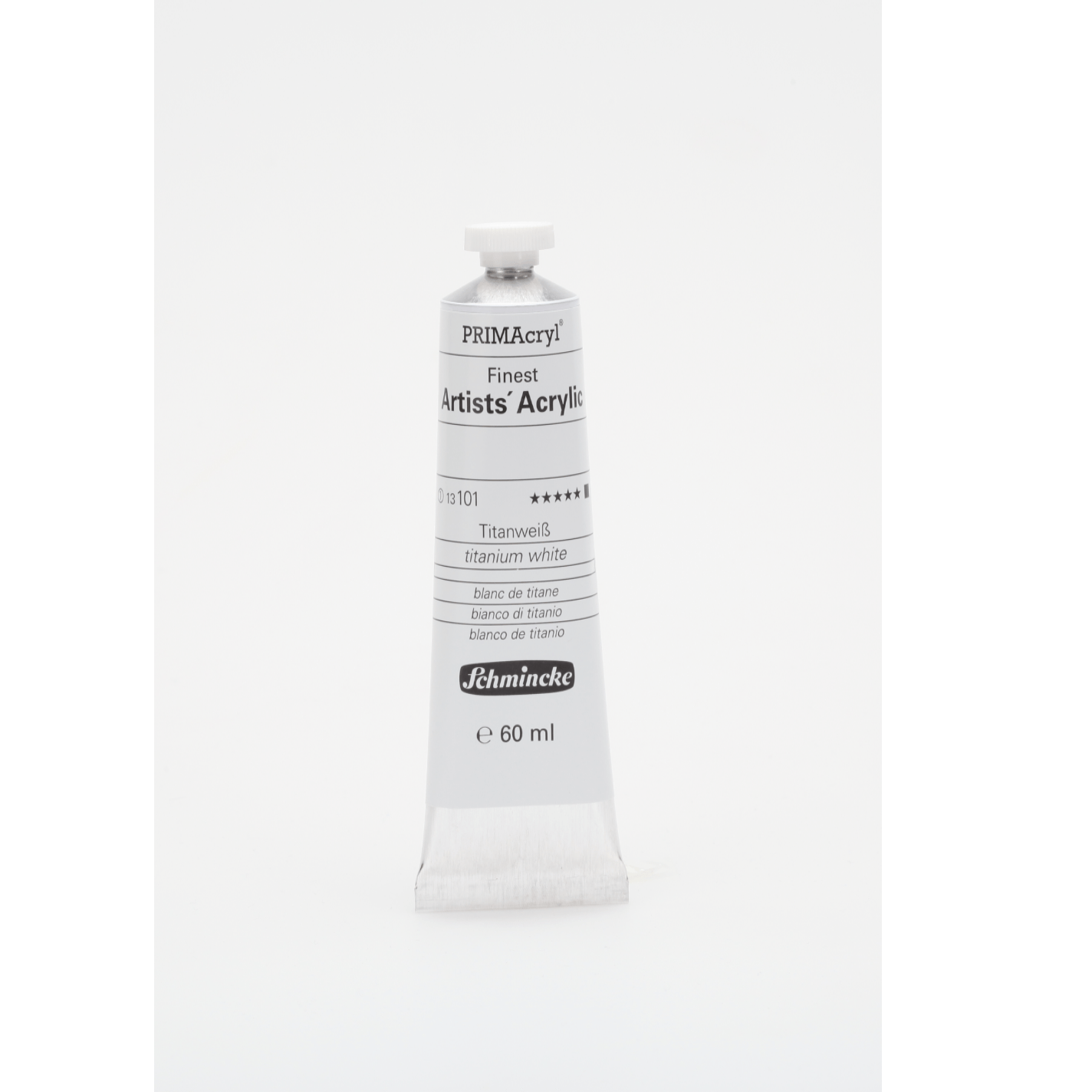 Schmincke Primacryl Finest Artists' Acrylic Paint - White, Heavy Body, 60  ml