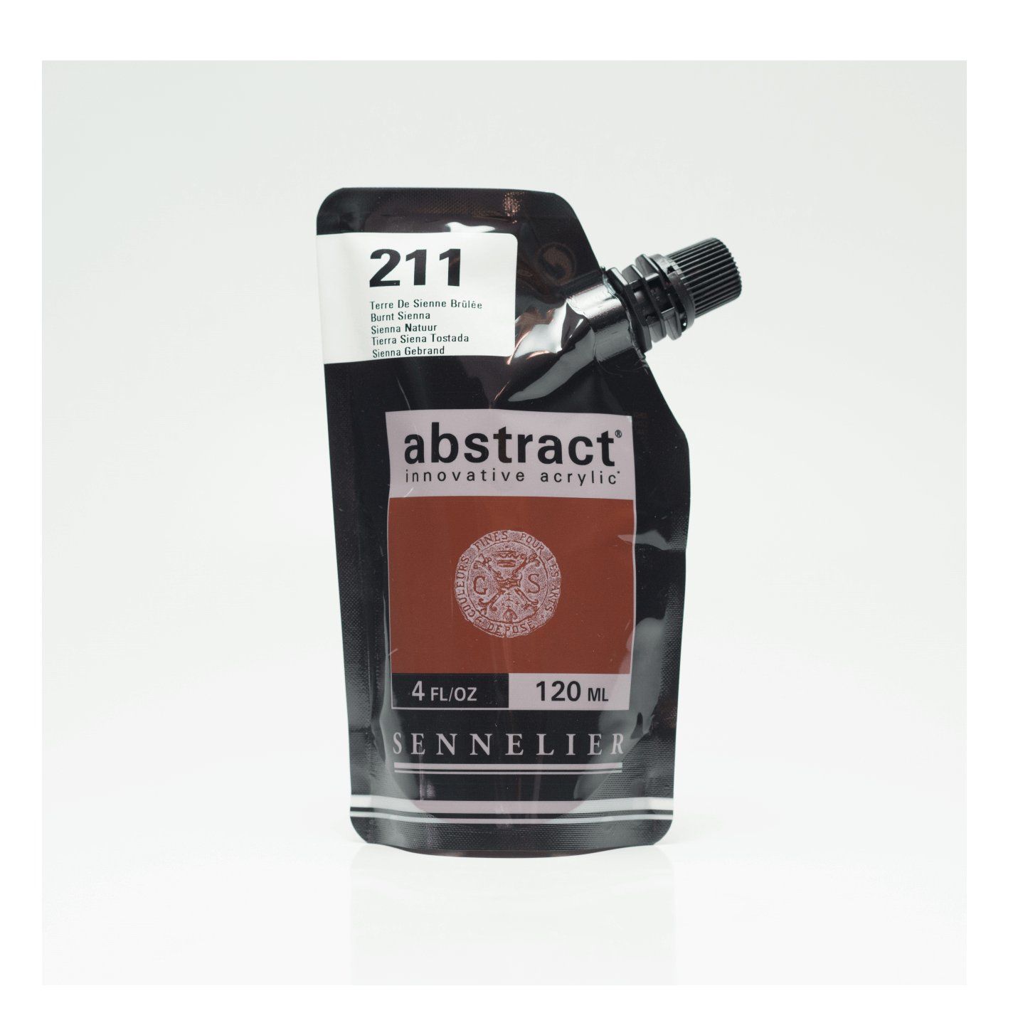 Sennelier Abstract akryl 120ml Burnt Sienna