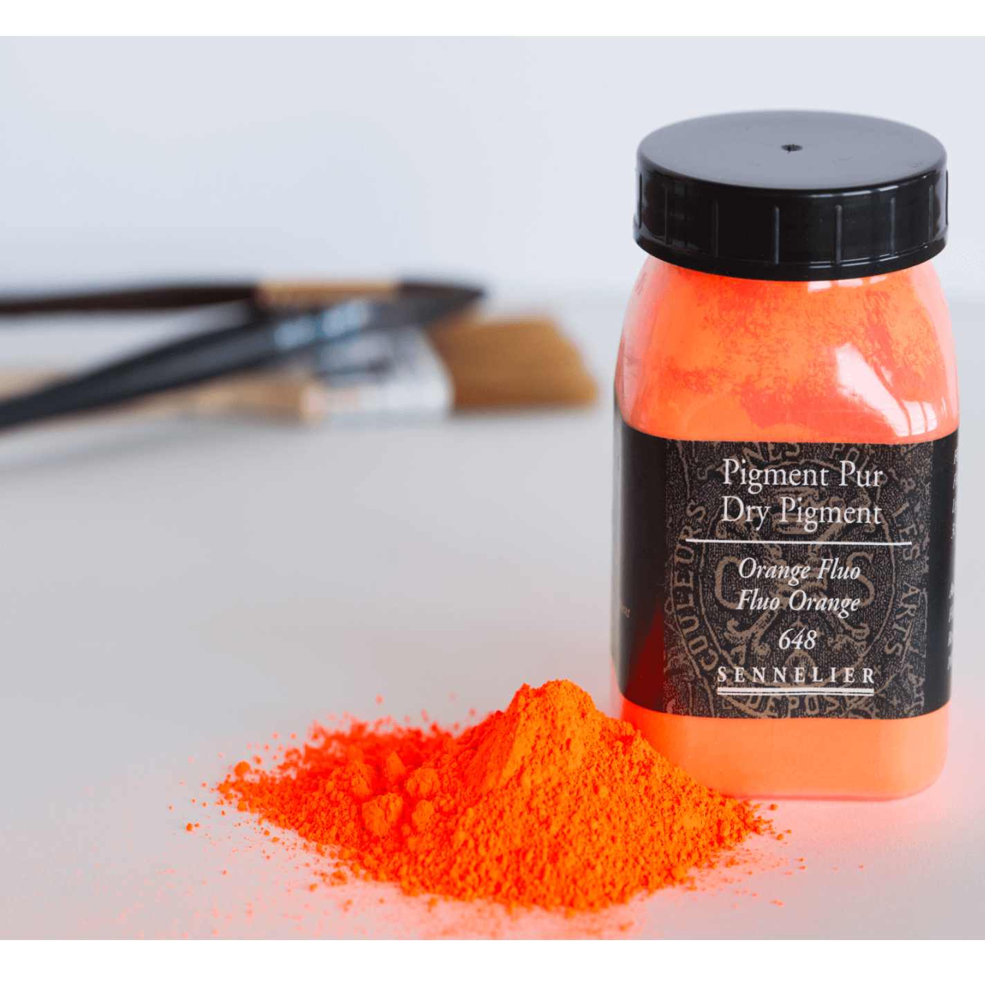 Sennelier Pigment 100g Fluorescent Orange