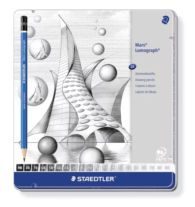 Staedtler Tegneartikler 20 stk Staedtler Mars Lumograph sæt (Flere Varianter)