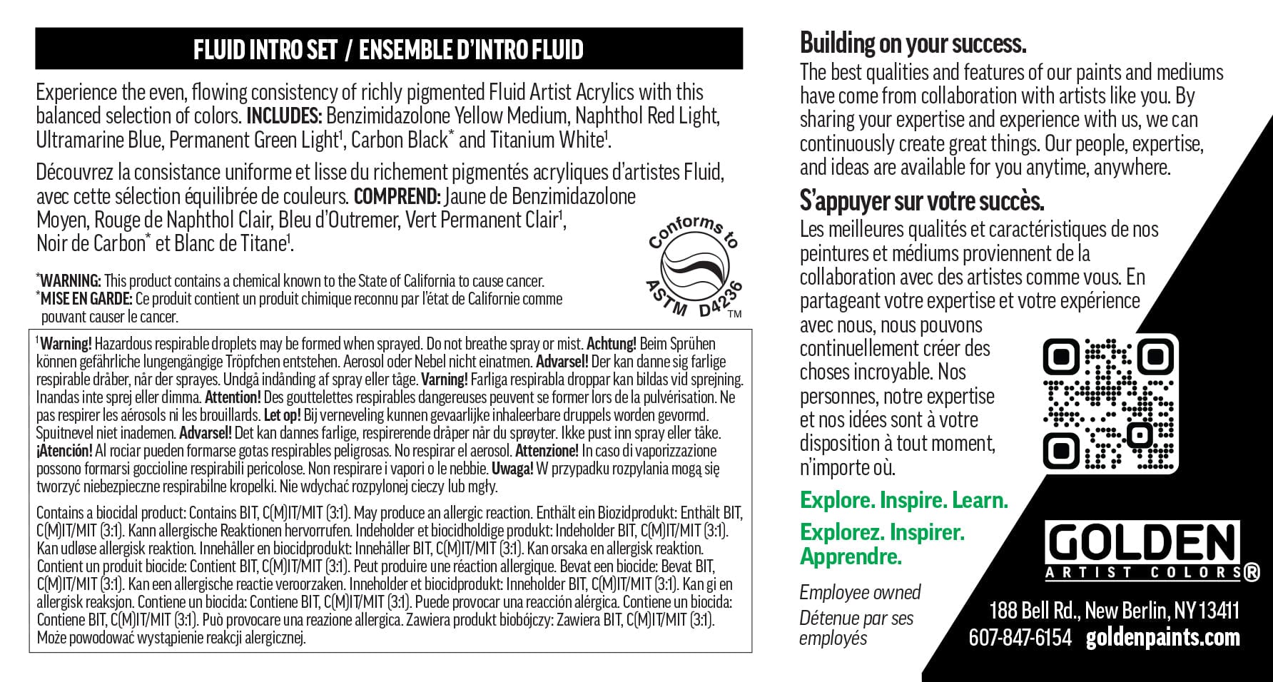 Stellings GOLDEN Fluid Intro Sæt 060