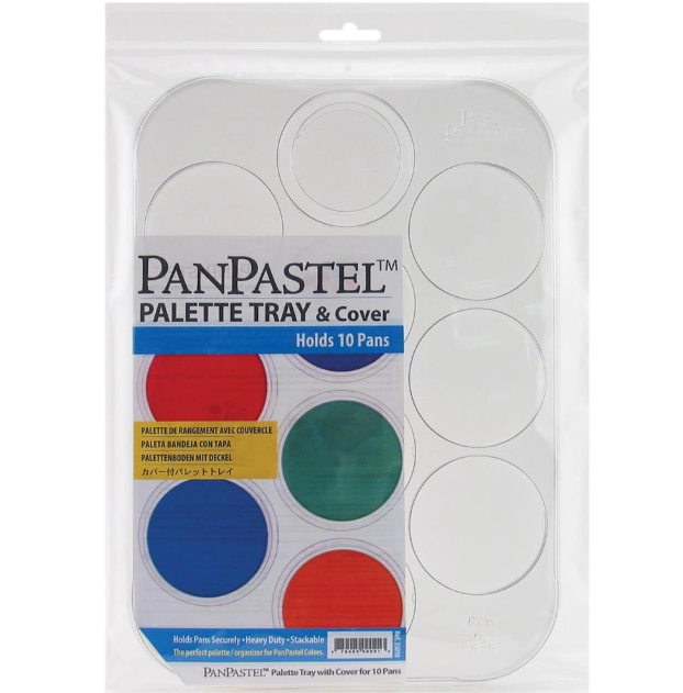 PANPASTEL Storage 65010 Tray Palette 10 Colors Empty