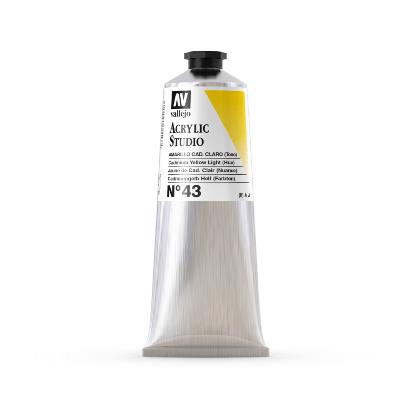 Vallejo Studio 125ml Cadmium Yellow Light (Hue)
