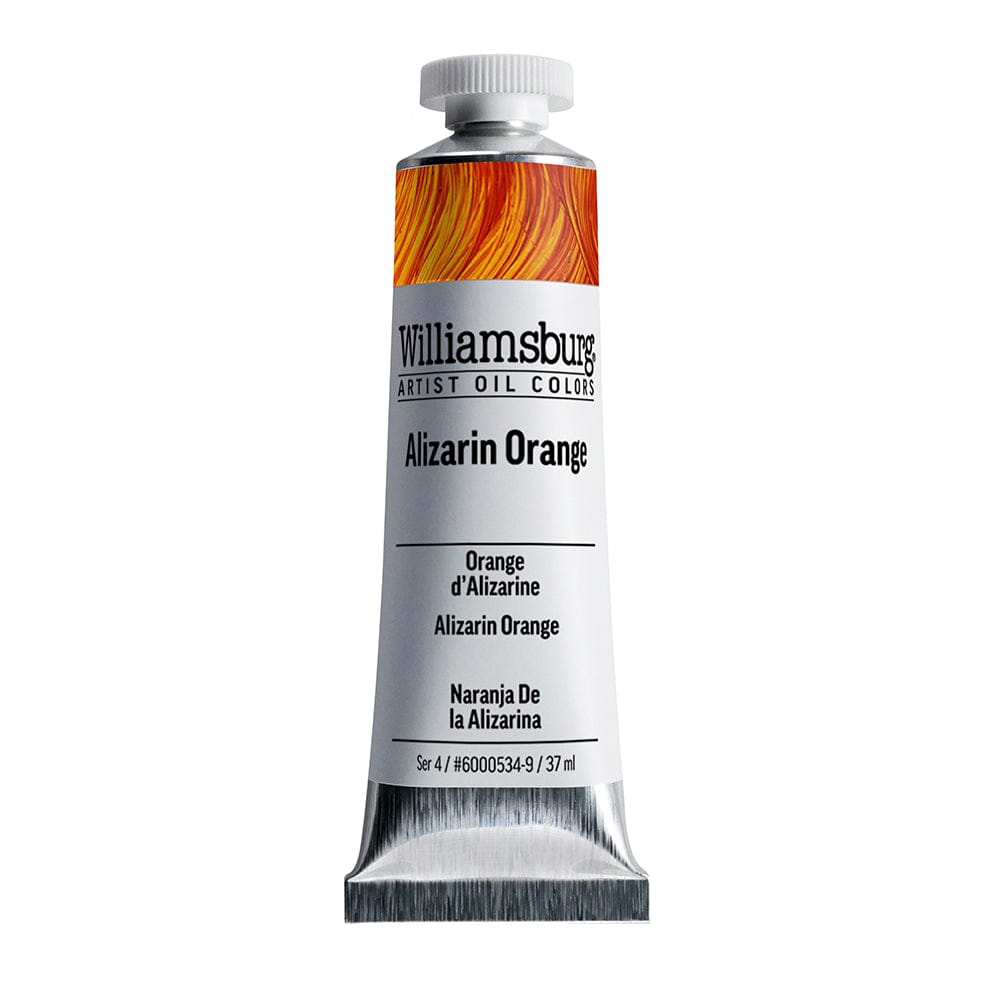 Williamsburg Oliemaling 37ml Alizarin Orange
