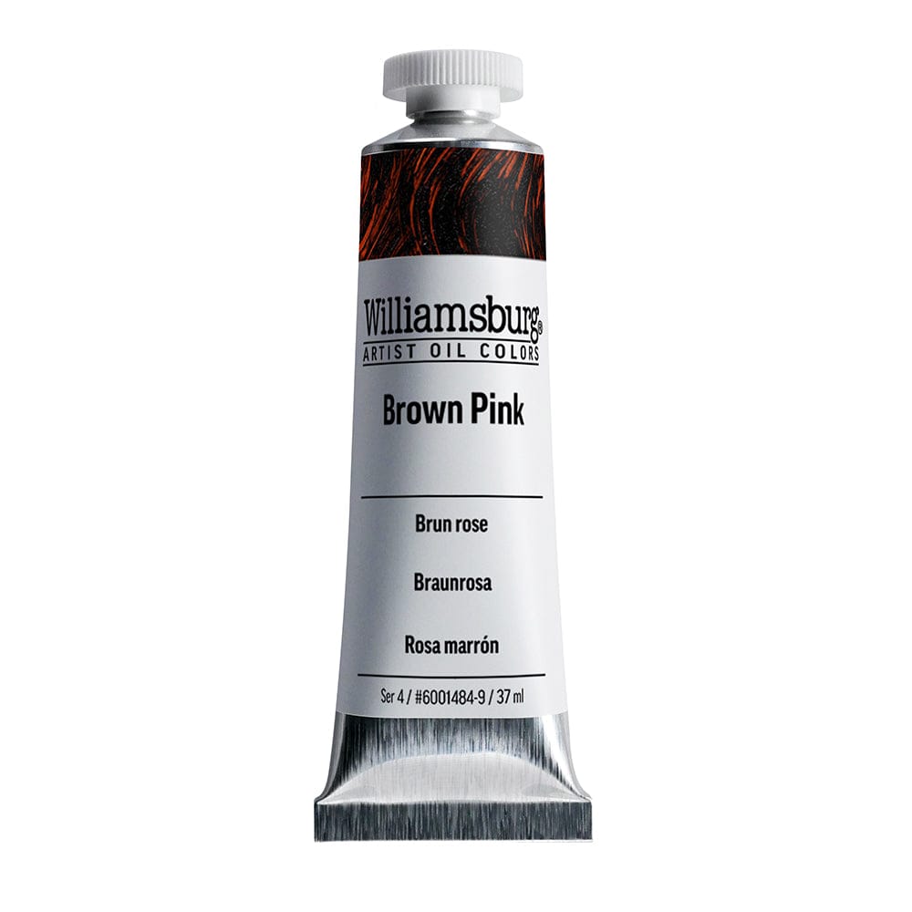 Williamsburg Oliemaling 37ml Brown Pink