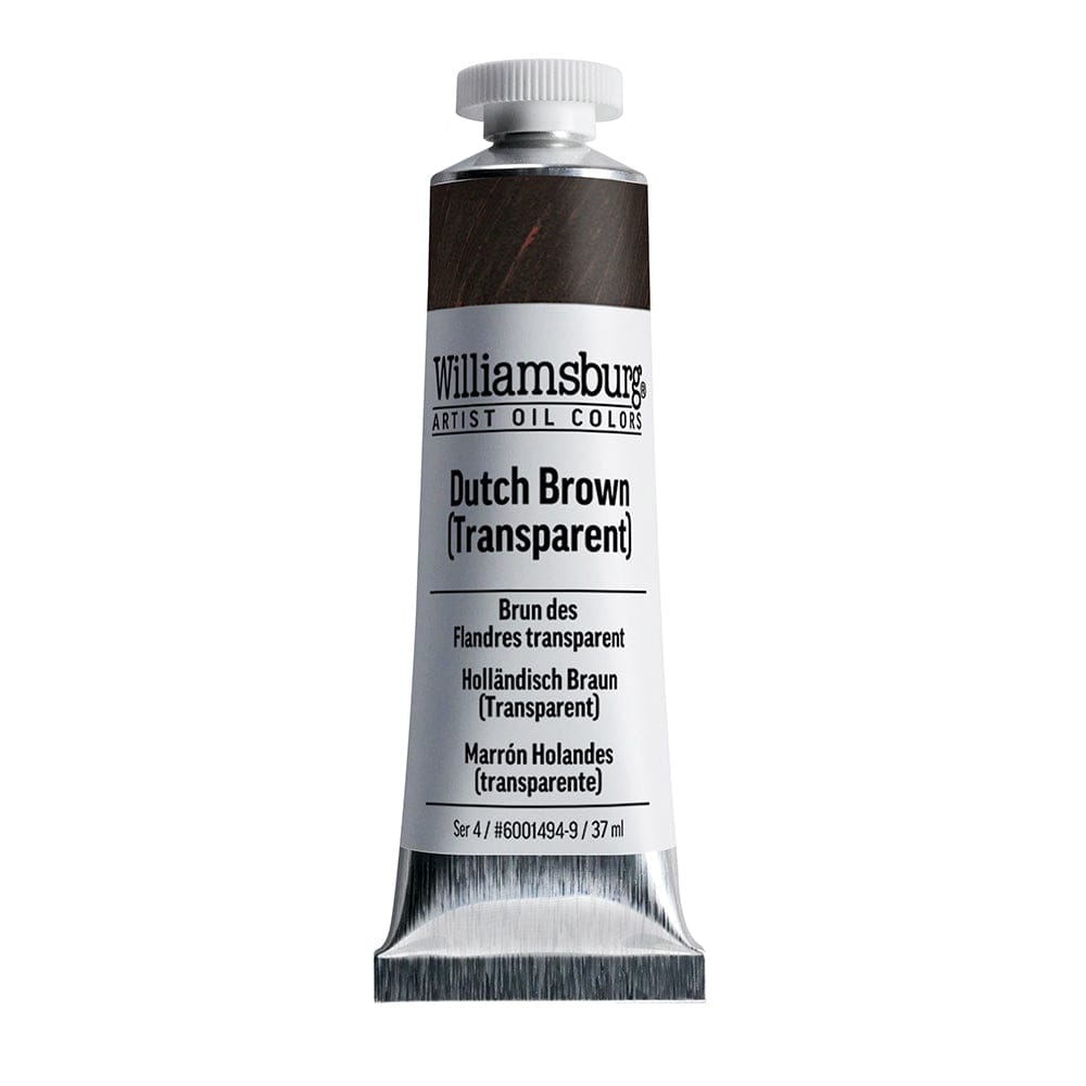 Williamsburg Oliemaling 37ml Dutch Brown (Transparent)