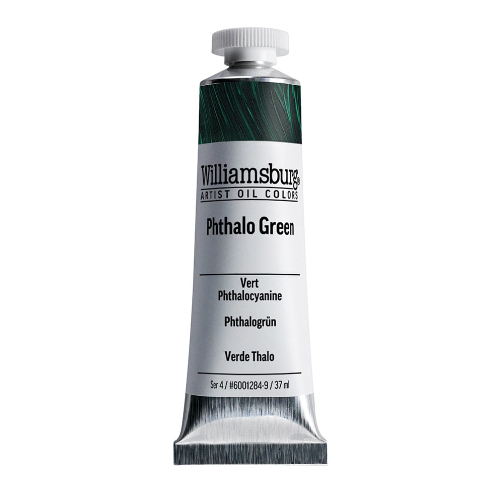 Williamsburg Oliemaling 37ml Phthalo Green