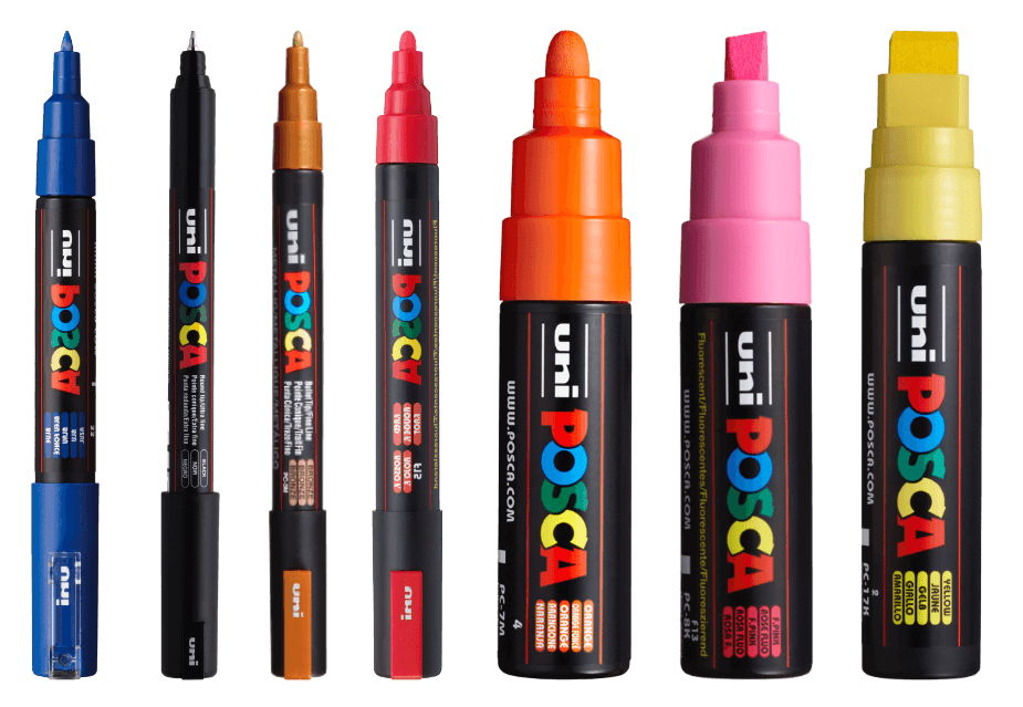 Posca markers – Stelling