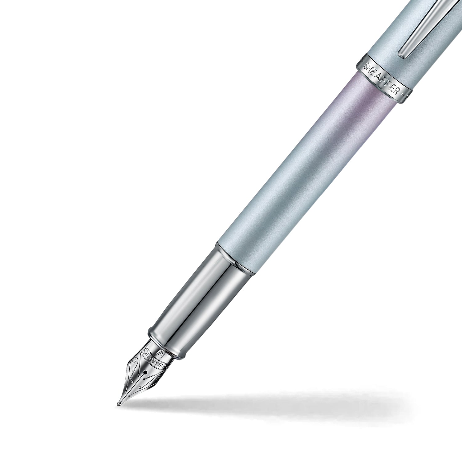 Sheaffer Expressions 100 Blue/Pink Pearlised with Chrome Accents