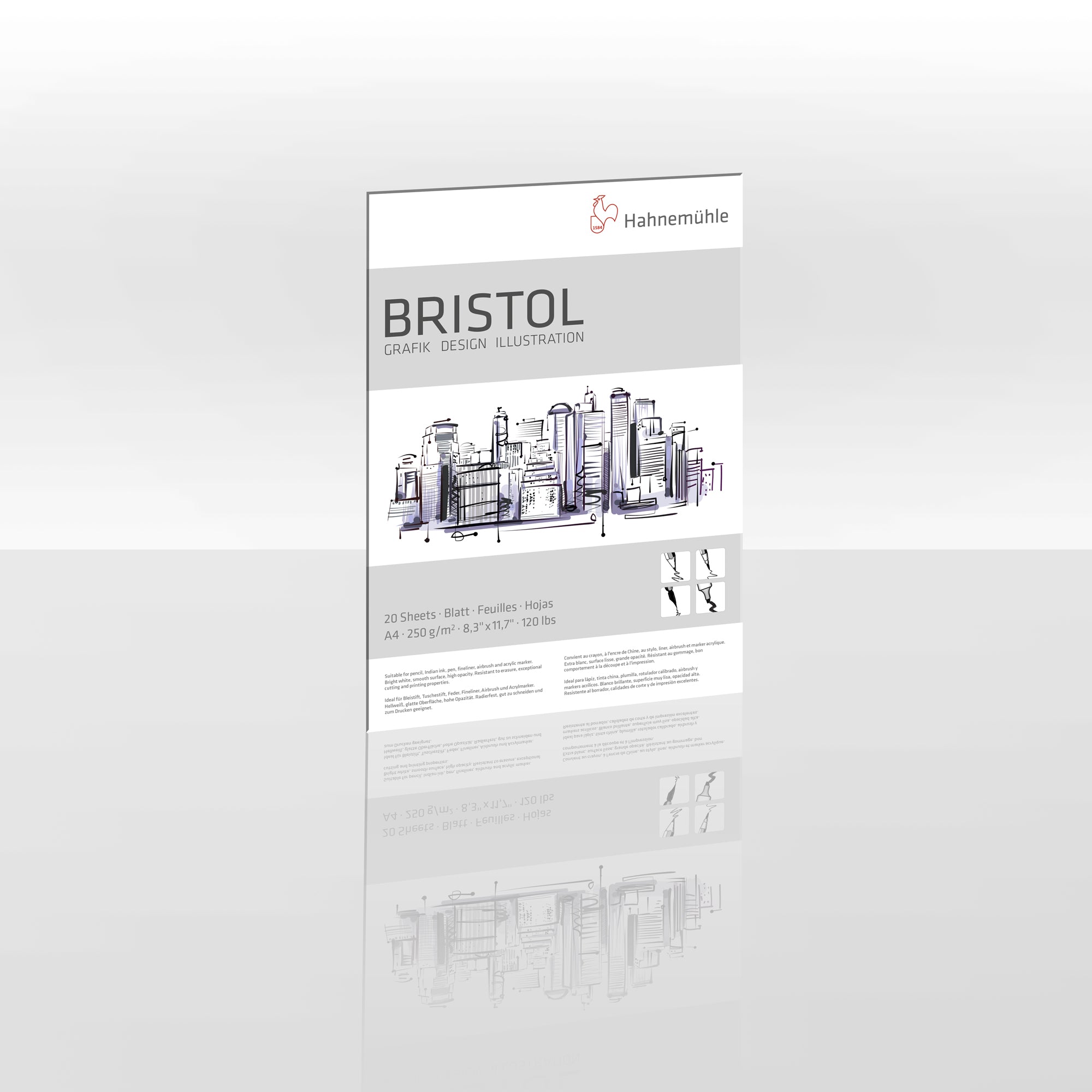 Hahnemühle Bristol Tegneblok