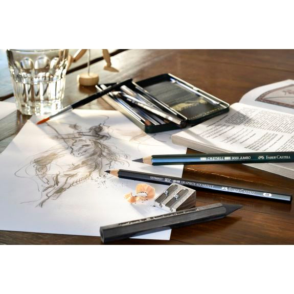 Faber-Castell Graphite Chalk, 12 mm, 6B
