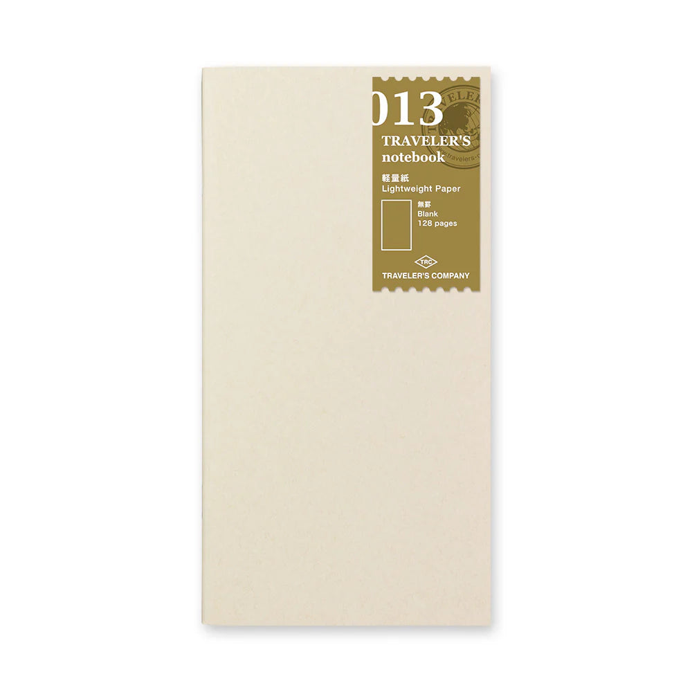 Traveler´s Company, 013. Light Paper Notebook Refill