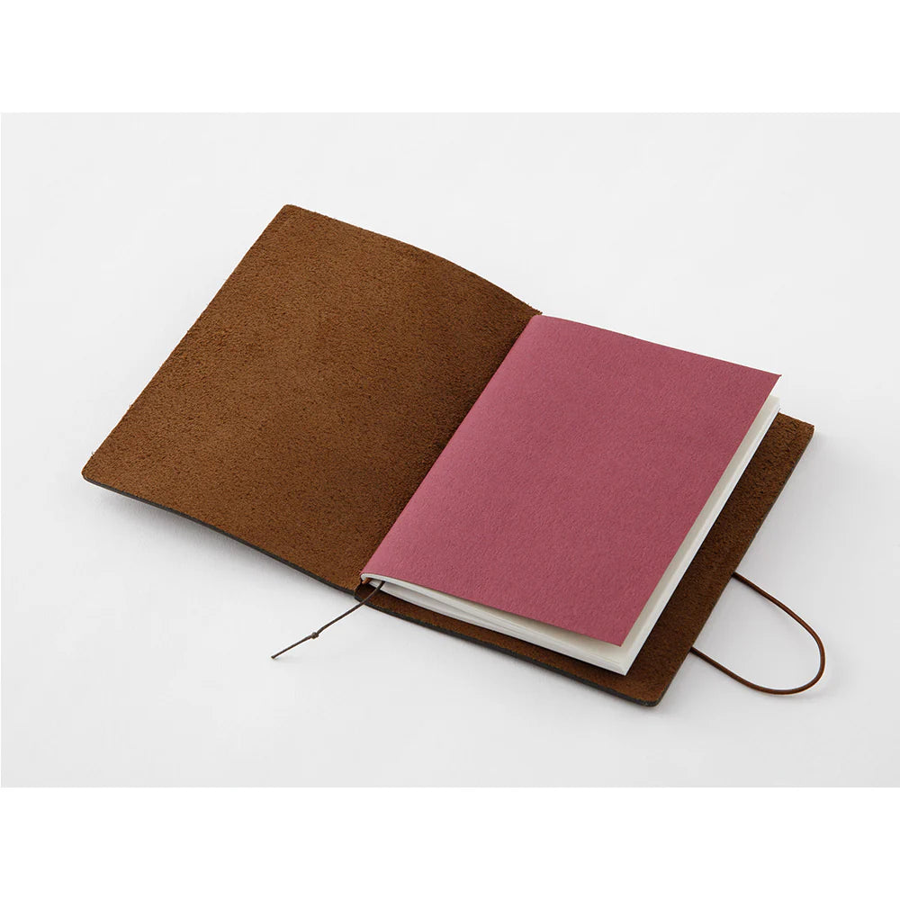 Traveler´s Company, Notebook Brown Passport Size (læderomslag)