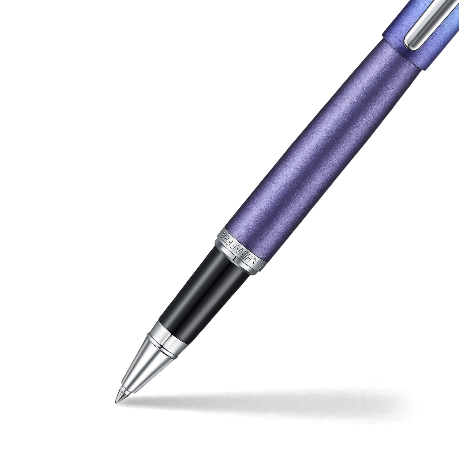 Sheaffer VFM Expressions Blue/Purple Pearlised Gradient with Chrome Accents