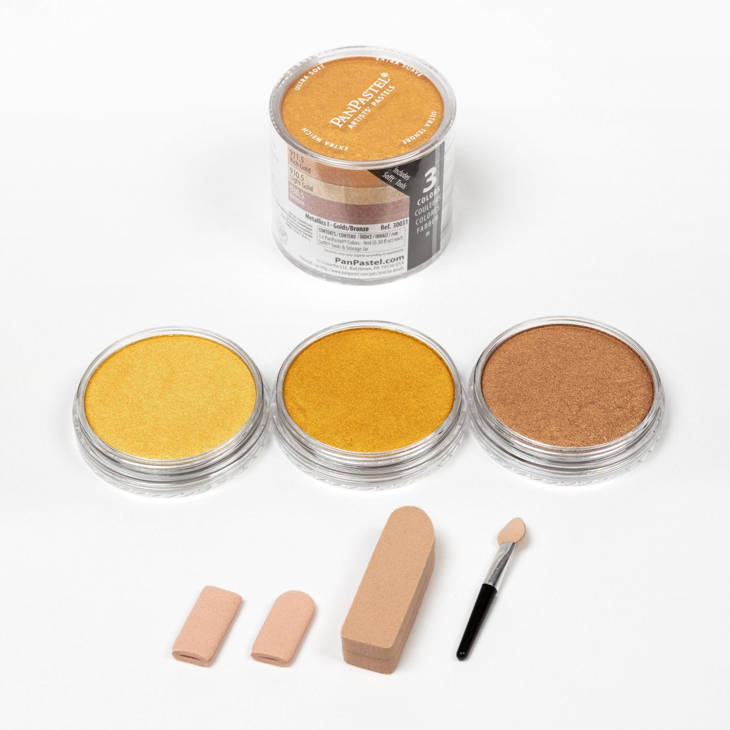 PANPASTEL set 3 pcs. 30031 Metallics 1