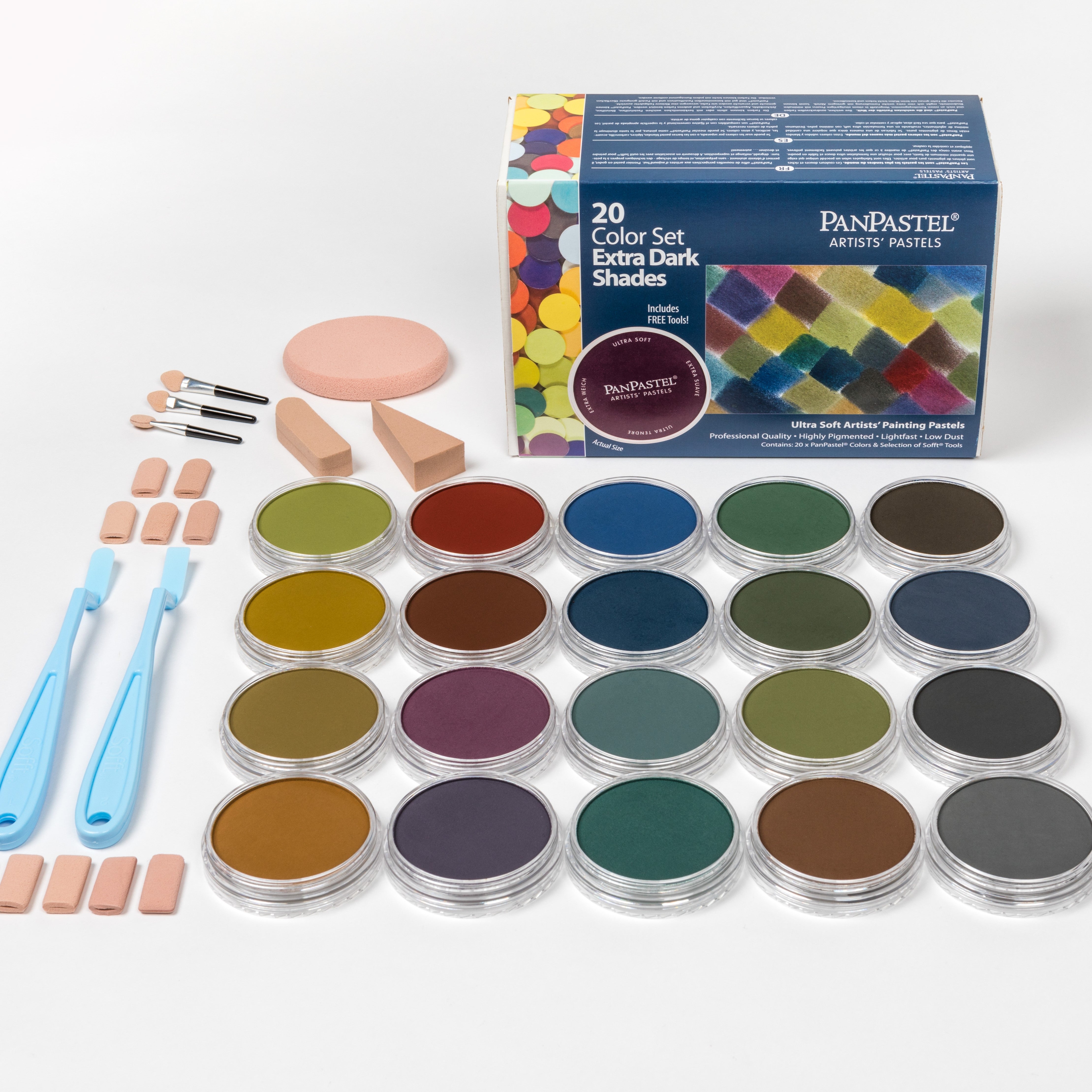 PANPASTEL set 20 pcs. 30207 Ex. Dark shades