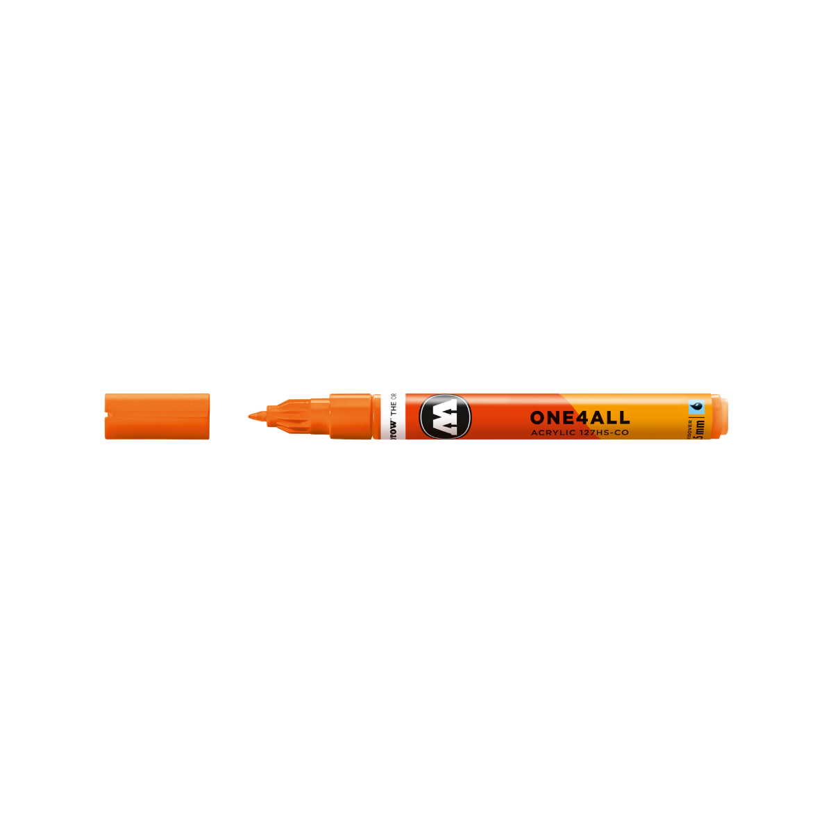 Neon Orange Fluorescent