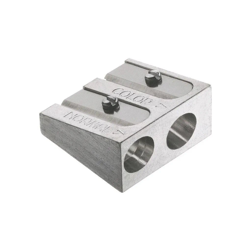 Faber-Castell Double Metal Pencil Sharpener Regular/Colored