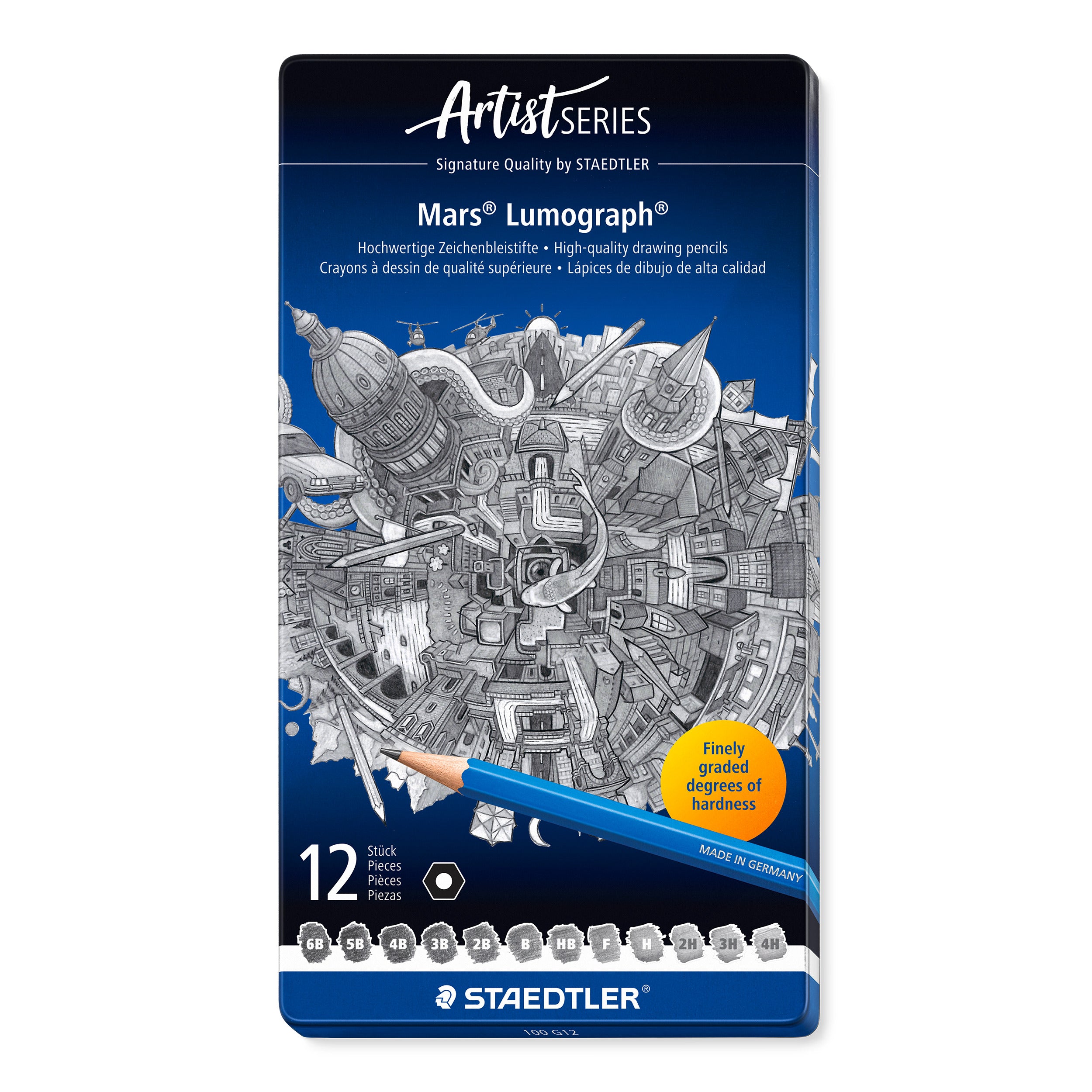 Staedtler Mars Lumograpf set of 24