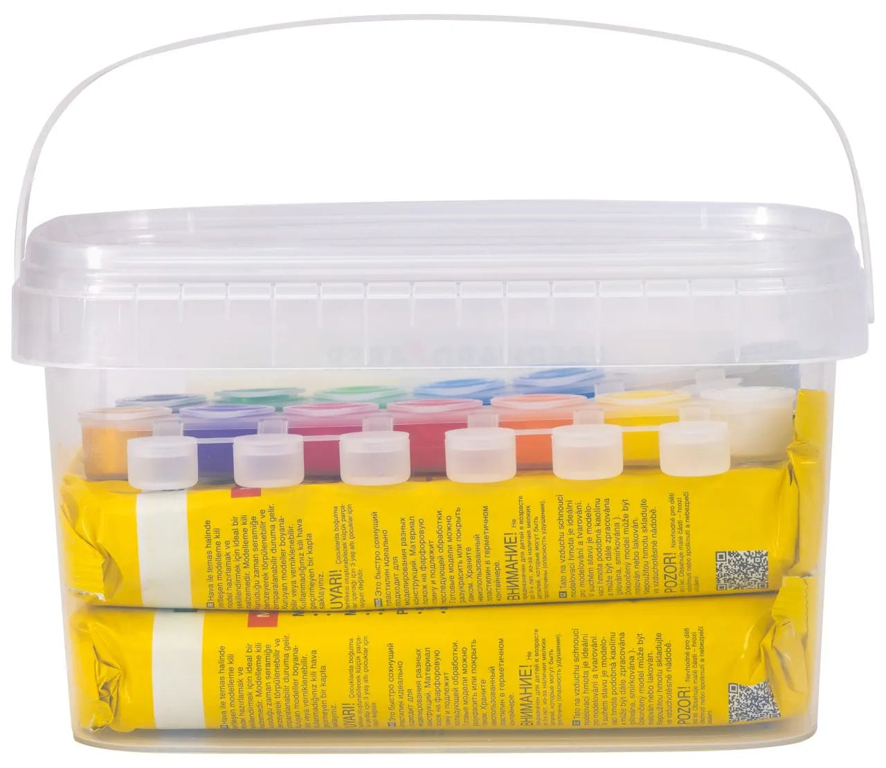 EFA Plast Kids sæt 2000g Hvid inkl. 14 farver