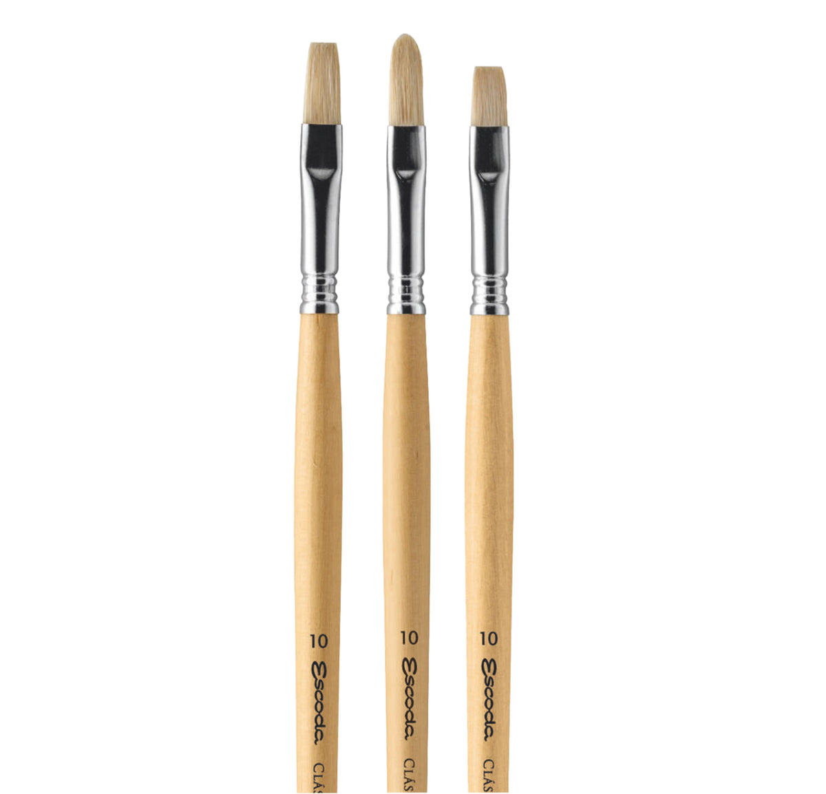 Escoda Clásico Flat Boar Bristle Brush 4628