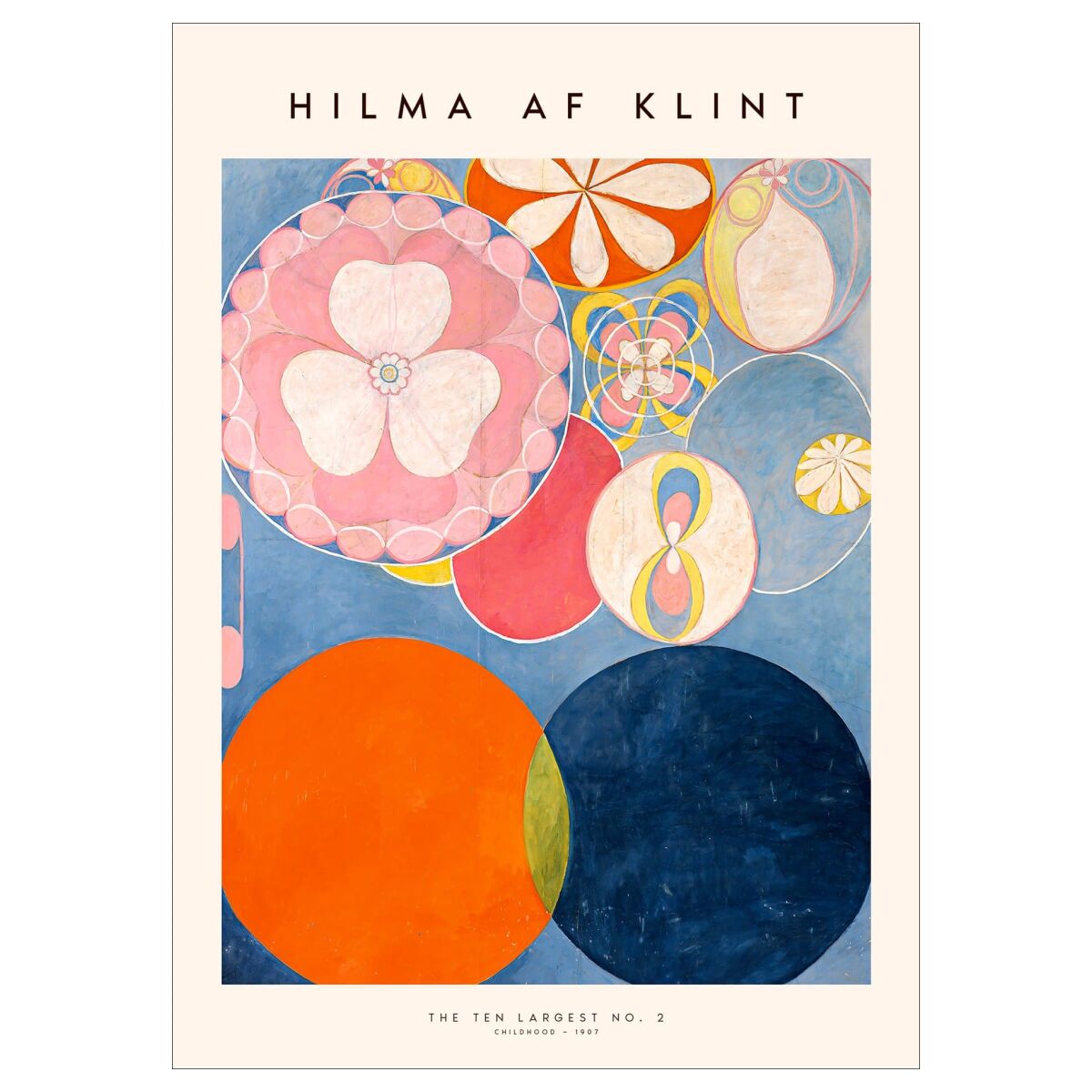 Hilma af Klint The Ten Largest No. 02 50 x 70 cm