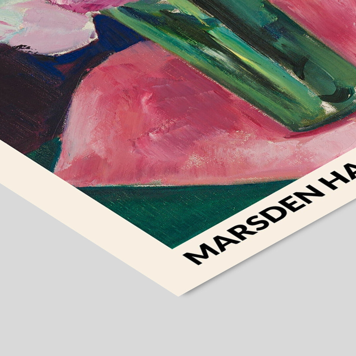 Marsden Hartley - Flower Exhibition 70 x 100 cm