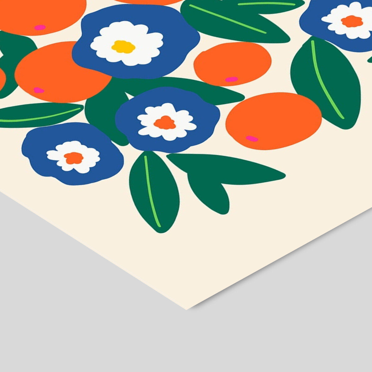 PSTR Studio Zoe - Oranges and flowers - A5