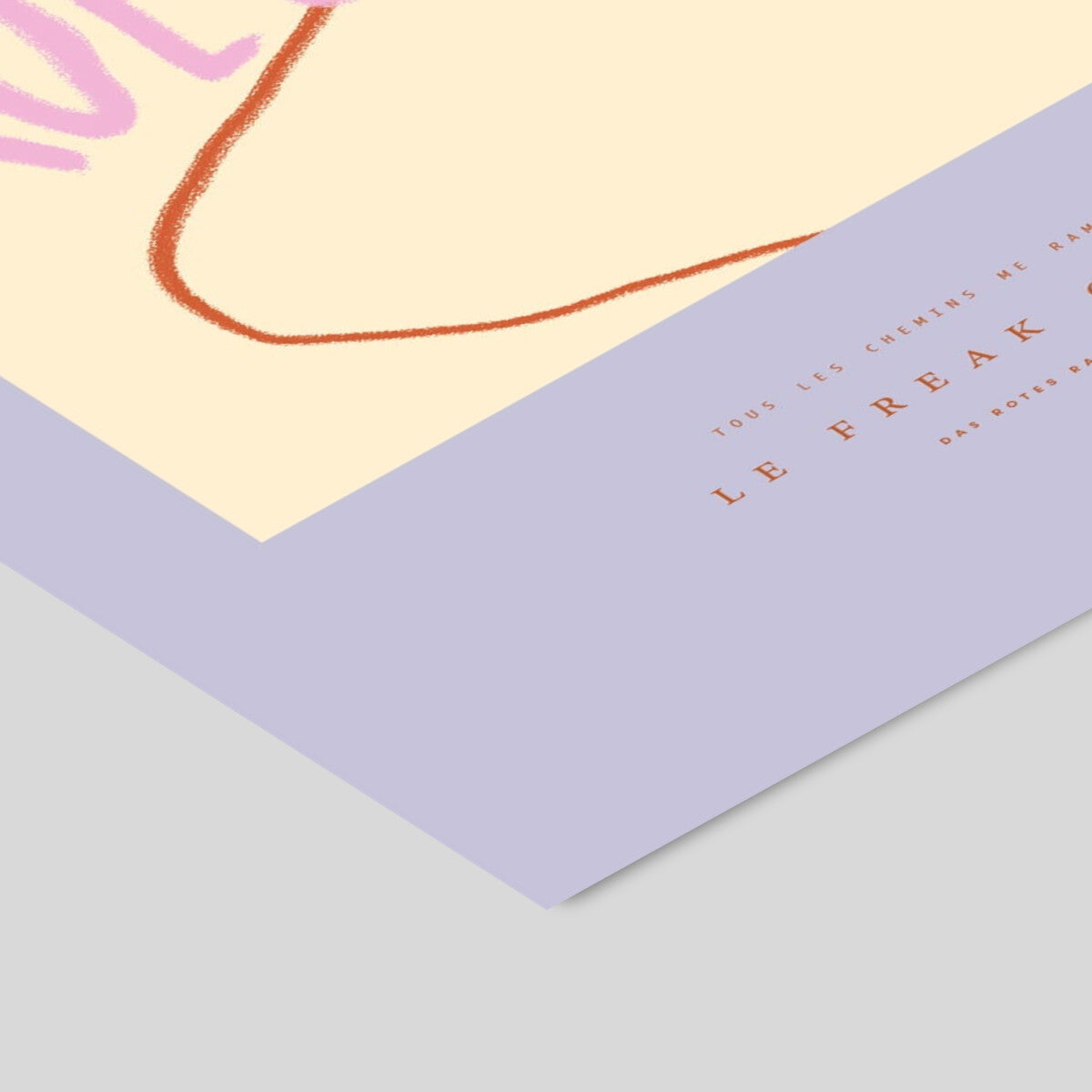 Das Rotes Rabbit Voyage 50 x 70 cm