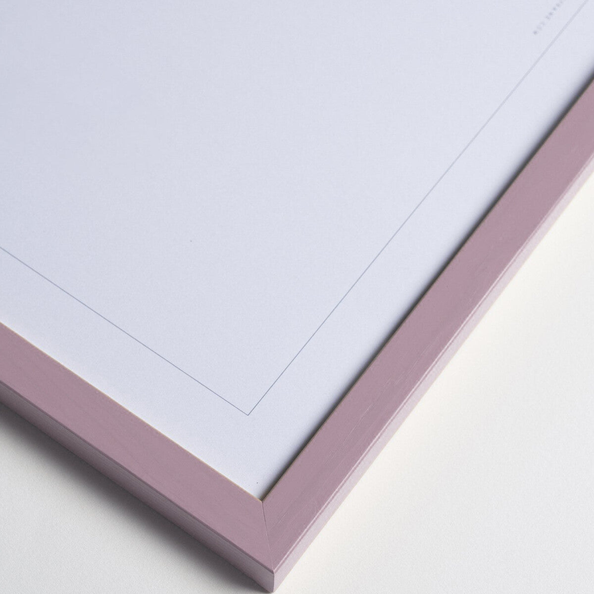 Wooden frame - Purple