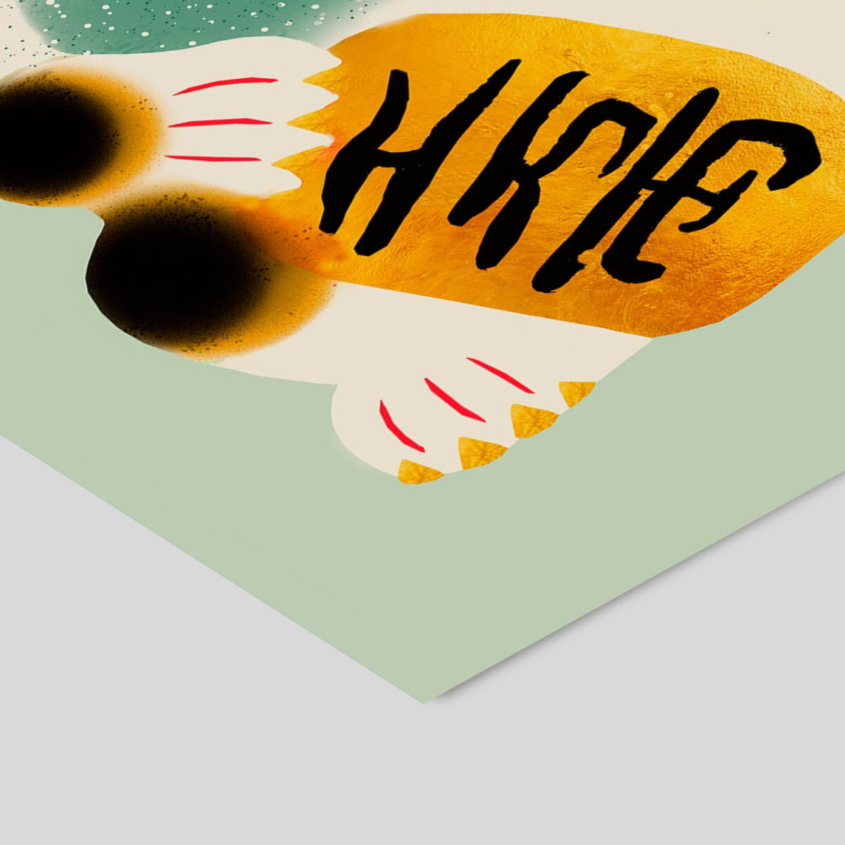 Sissan Richardt Maneki Neko 50 x 70 cm