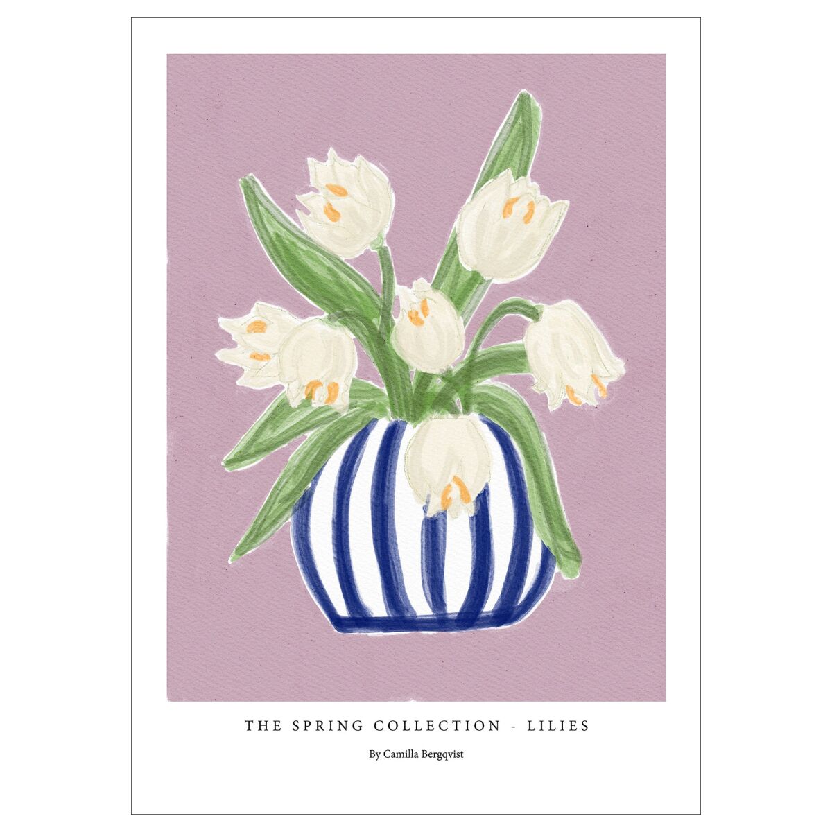 Camilla Bergqvist Lilies - A5