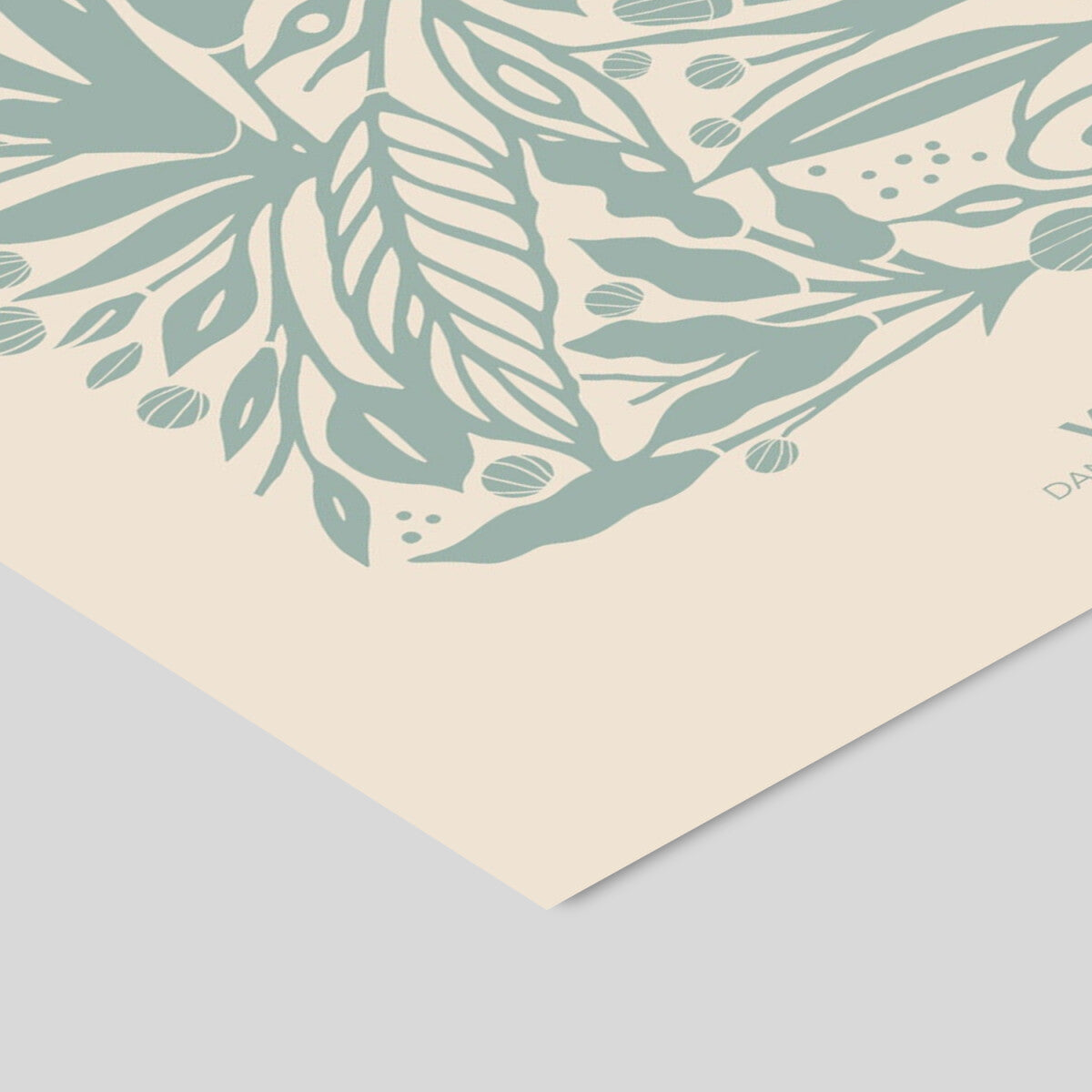 VICKI ZOÉ Soft Green Garden - A5