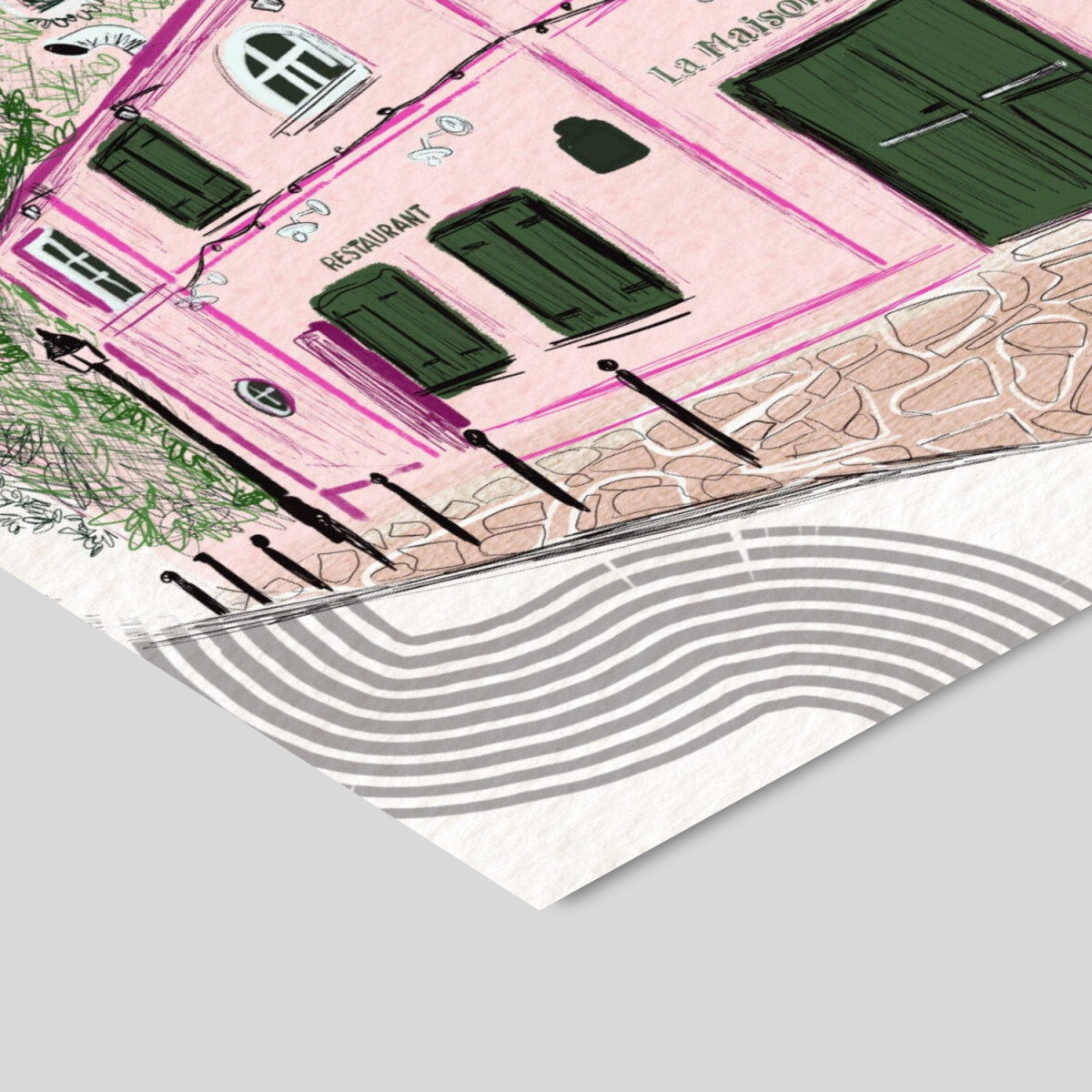 Art by the La maison rose Paris 30 x 40 cm