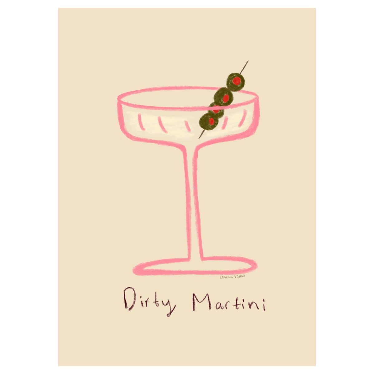 Engberg Studio Dirty Martini - A5
