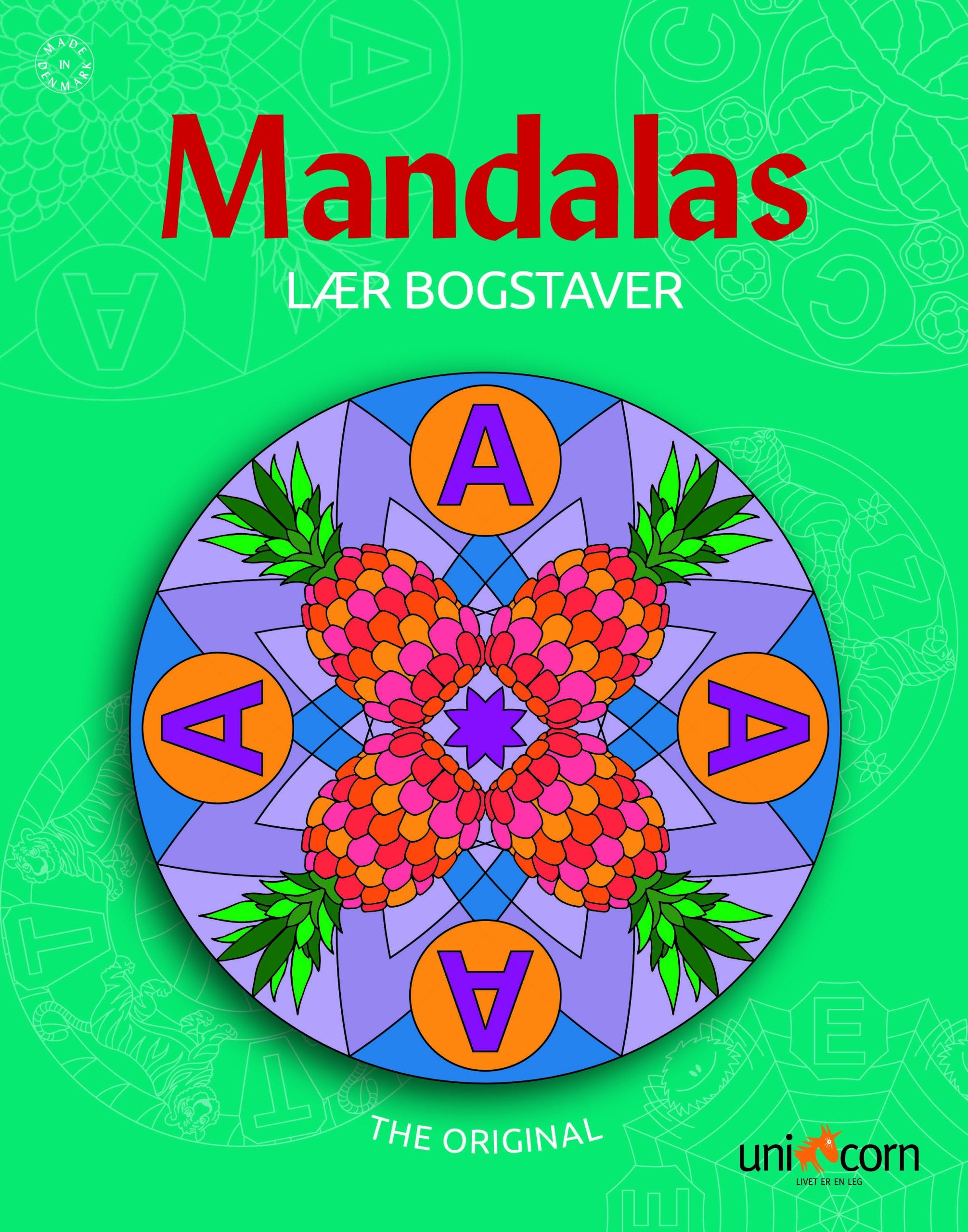 Mandalas Learn with letters