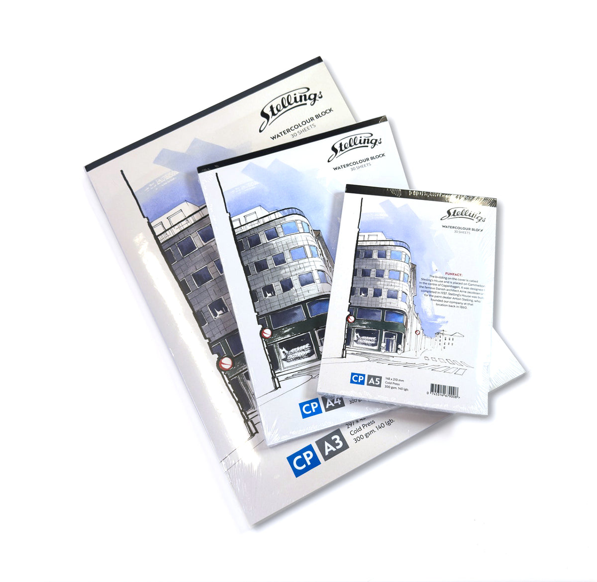 Stellings Watercolor Pad Cold pressed