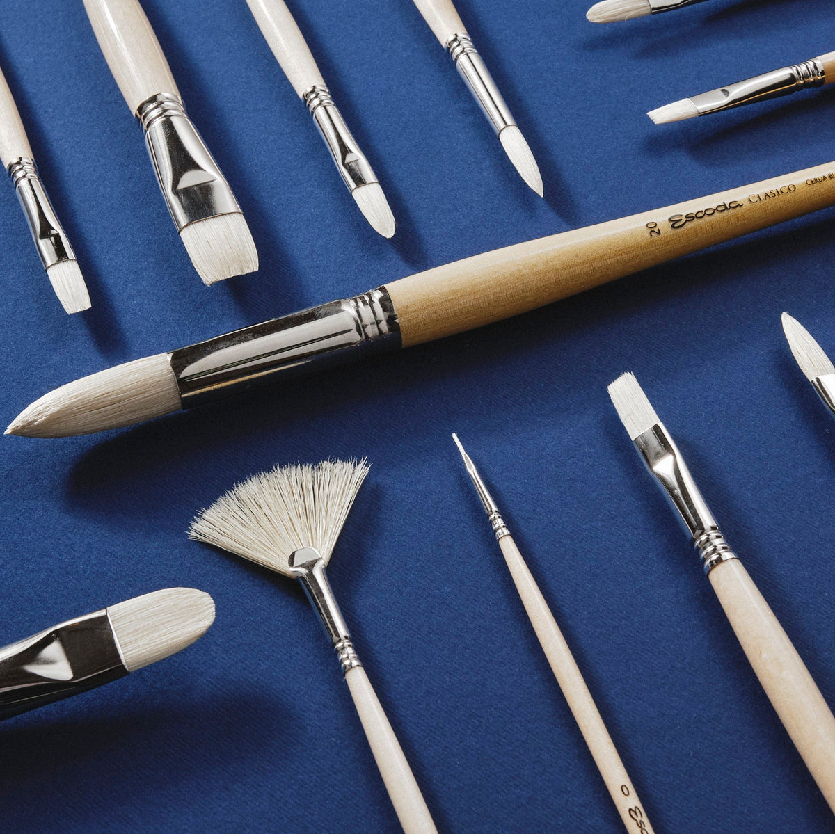 Escoda Clásico Round Bristle Brush 5131