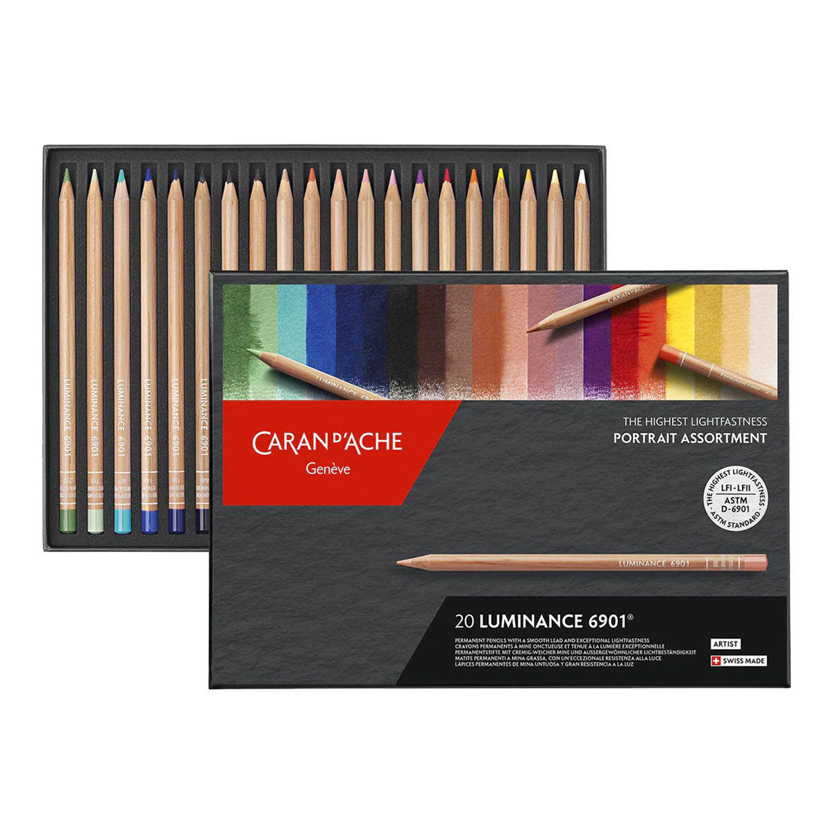Caran d'Ache Luminance 20 stk. sæt